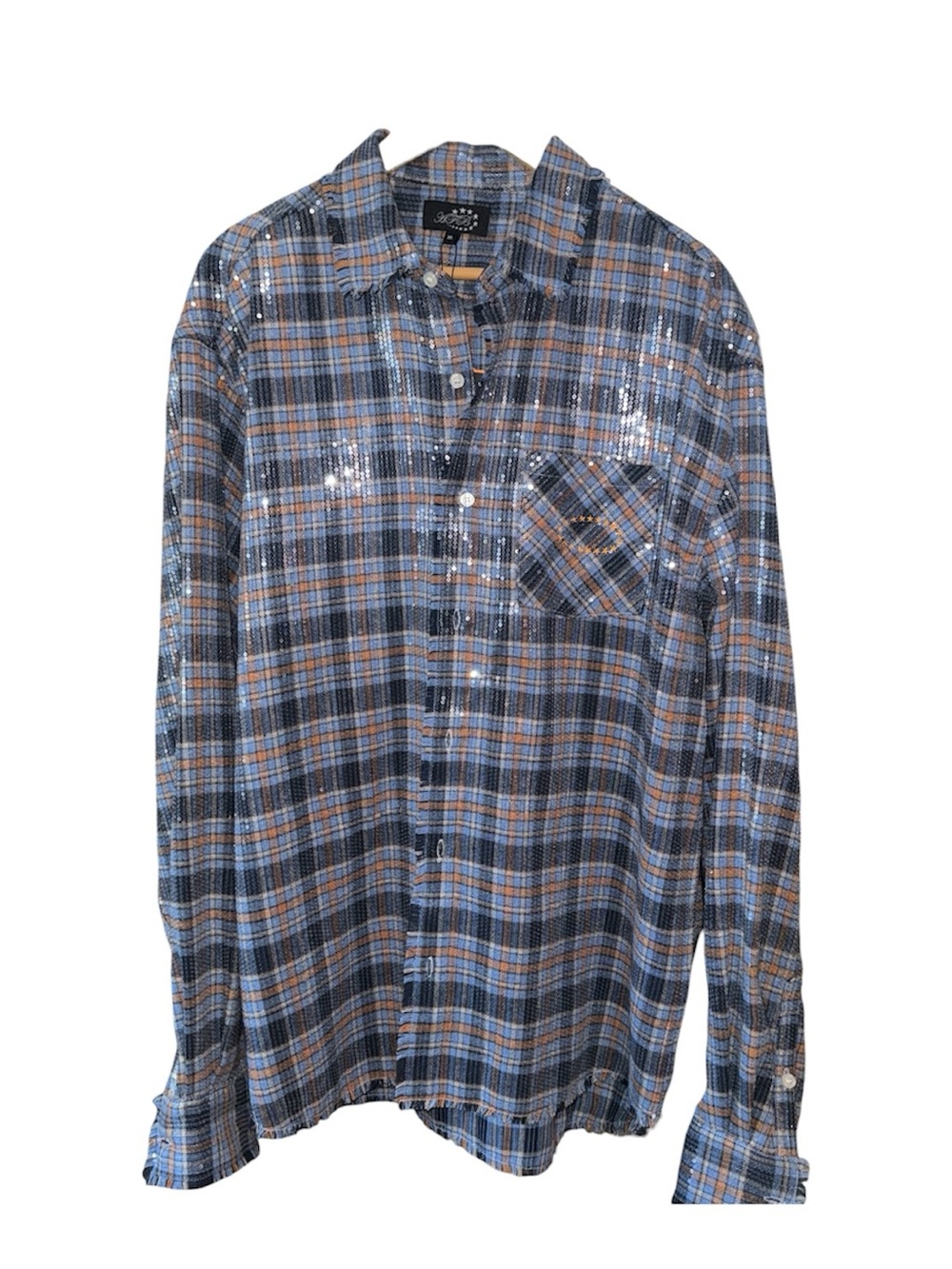 AFB sequin flannel